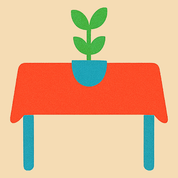 رومیزی مستطیل