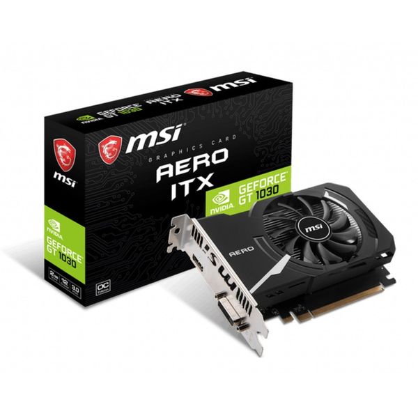 GraphicCard MSI GeForce GT 1030 AERO ITX 4GD4 OC
