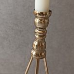 جا شمعی فلزی طرح روشنا