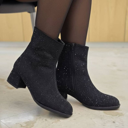 نیم بوت فول نگین