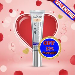 کرم پودر پوست خشک اکتیو ایزادورا Isadora اورجینال 24 ساعته رنگ Fair 10