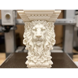 شیر یال باشکوه – کوربل دیواری کلاسیک 🦁✨