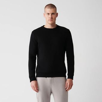 سویشرت یقه گرد رنگ مشکی