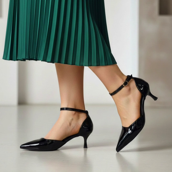 کفش مجلسی ظریف پاشنه3سانت