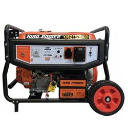 موتور برق بنزینی هیرو پاور 9.5 کیلووات مدل KM21500E2 استارتی تک فاز
