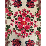 پادری دستباف تمام پشم (نقشه گل فرنگ ) کد 6063