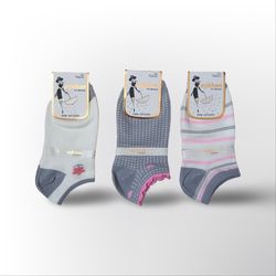 جوراب مچی فانتزی زنانه طرح گل 3 طرح