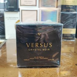 ادکلن زنانه ورساچه مشکی فراگرنس ورد (Fragrance World Versus crystal noir) 100 میل