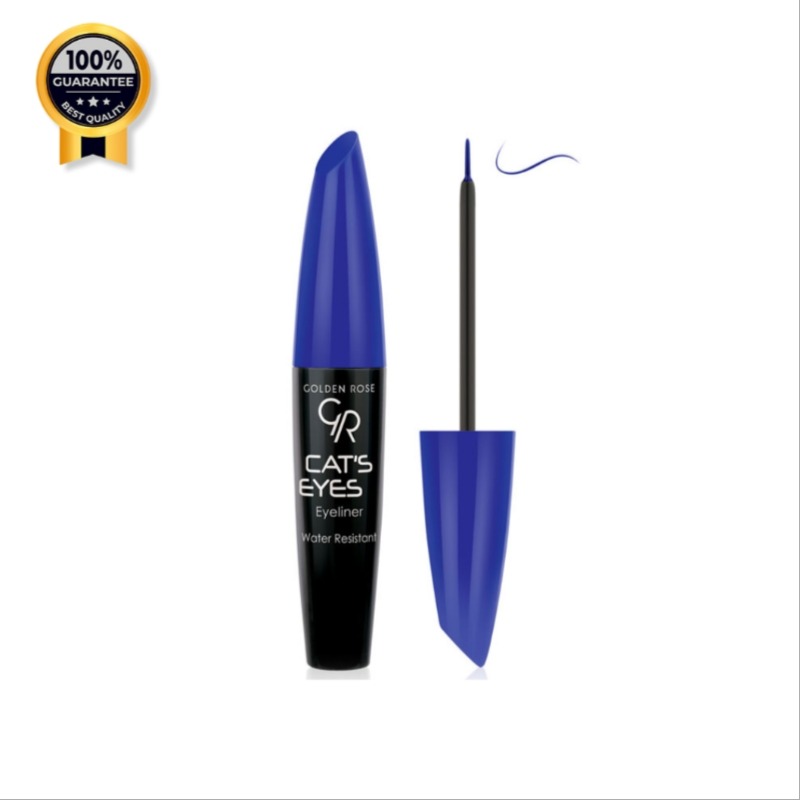 خط چشم آبی گلدن رز Golden rose اورجینال مدل Cat's eyes