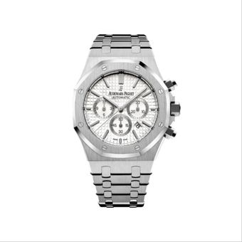 ساعت مچی مردانه اودمار پیگه کرنوگراف سیلور Audemars Piguet Royal Oak