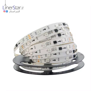 ریسه LED نواری 12 ولت تراکم 60 RGB