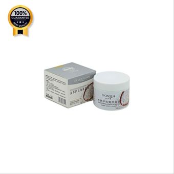 اسکراب لایه بردار برنج بیوآکوا Bioaqua اصلی حاوی آلوئه ورا و پرتقال حجم 140 گرم