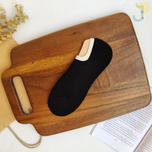 جوراب زیر قوزکی کبریتی زنانه سفید مشکی وارداتی