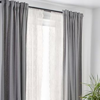 پرده ایکیا مدل ALIVINE سایز 300×145 سانتی متر