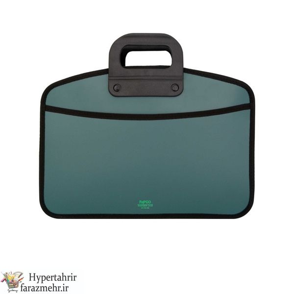 کیف دسته دار مدیران پاپکو (PAPCO)  KH A4-04 رنگبندی ( طوسی تیره - مشکی - یشمی -نقره ای -سرمه ای - زرشکی )