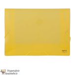 کیف مدارک کش دار پاپکو  (PAPCO)  شفاف کد S501-3T رنگبندی ( سفید-قرمز-دودی-زرد-سبز-آبی-بنفش)