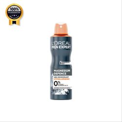 اسپری مردانه لورآل L'Oréal اورجینال مدل magnesium defense  حجم 250 میل