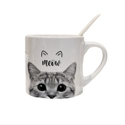 فنجان طرح گربه