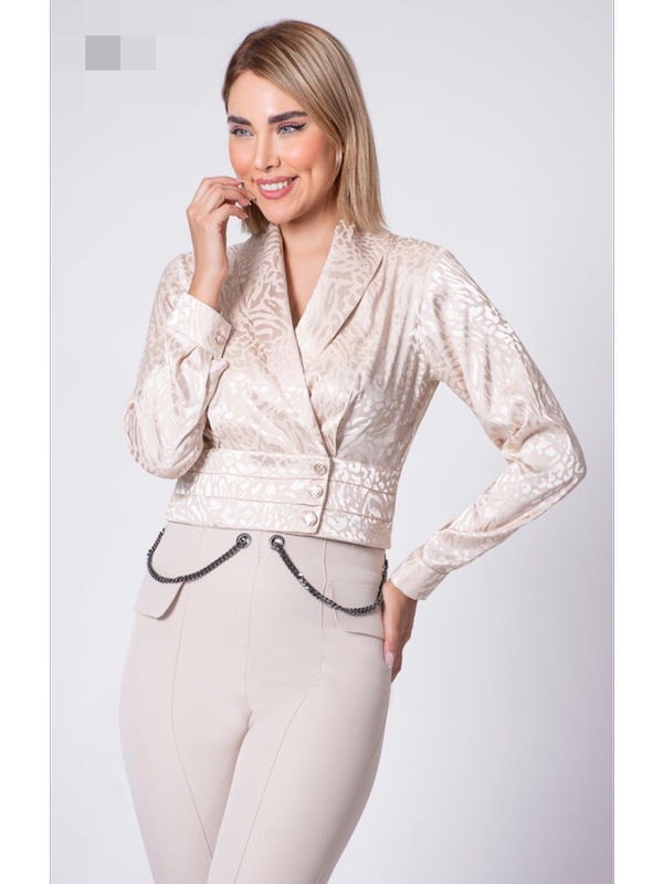 کت کراپ یقه آرشال یکتا
