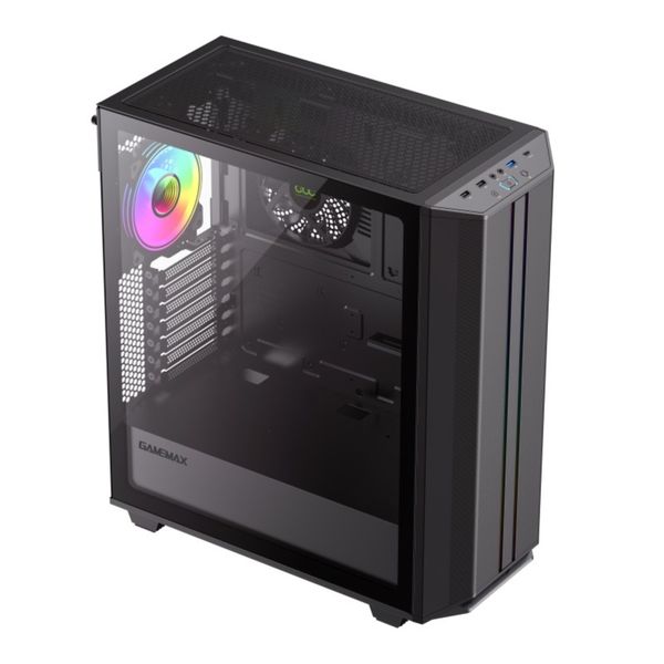 کیس گیمینگ مدل Game Max Case Precision Black