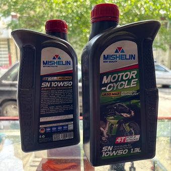 روغن MISHELIN 10w50SN 1.3L Red