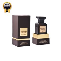 ادکلن یونیسکس وانیل ان توباکو فراگرنس ورد Fragrance World رایحه تام فورد توباکو وانیل