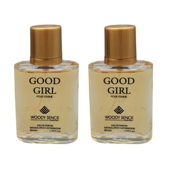 عطر جیبی وودی سنس مدل GOOD GIRL حجم 30 میلی لیتر بسته دو عددی