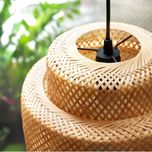لوستر حصیری بامبو سینرلیگ طرح ایکیا