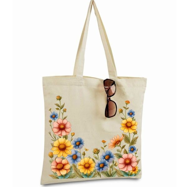 بگ پارچه ای 45×40 مدل گلزار2