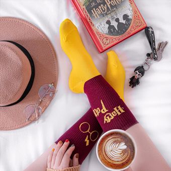 جوراب ساق دار هری پاتر Harry Potter نخ پنبه اسپرت