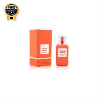 عطر ادکلن فراگرنس ورد اینتنس پیچ Fragrance World Intense Peach اورجینال مشابه تامفورد بیتر پیچ حجم 80 میل