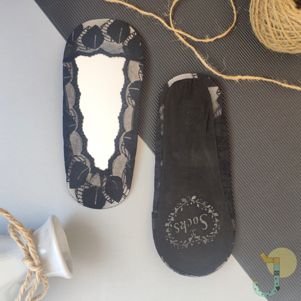 جوراب کالجی زنانه طرح برگ برند وارداتی