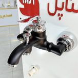 شیر حمام اسناپل مدل بامبو | طراحی لوکس و بدنه مقاوم با 5 سال گارانتی