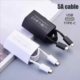 کابل سوپر فست شارژ دوسر تایپ سی سامسونگ