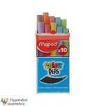گچ رنگی مپد مدل Color Peps بسته 10 عددی