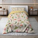 سرویس روتختی پارچه ترک برند ولارا طرح گل و گیاه کد R 229