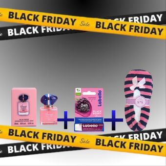 بسته آرایشی و پوشاک خانواده بلک فرایدی Black Friday بسته 3 عددی