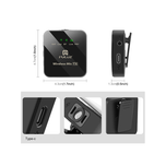 میکروفون بی سیم دو کاناله Puluz PU647B Lightning