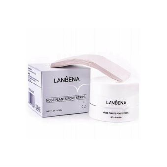 ماسک و چسب بینی جوش سرسیاه لانبنا Lanbena اصلی حجم 30 گرم