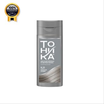 شامپو رنگساژ تونیکا Tohika اورجینال کد 9.21 بلوند دودی حجم 150 میل