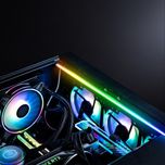 نوار ال ای دی کولر مستر مدل ADDRESSABLE RGB (ARGB) LED STRIP Lighting: Cooler Master Addressable Strip