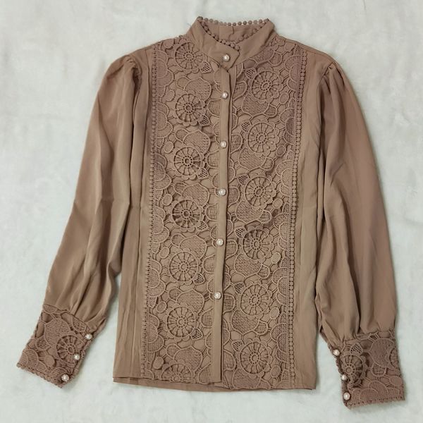 شومیز سینه گیپور