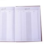 دفتر حسابداری 160برگ  وزیری (معین-روزنامه-روزنامه 4-اندیکاتور-صندوق-ارسال مراسلات-اسناد دریافتی-اسناد پرداختی-انبارو ...)