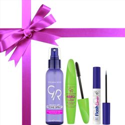 پک لوازم آرایشی گلدن رز Goldenrose بسته 3 عددی