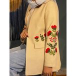 کت گلدوزی شده با دست کد C0101