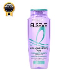 شامپو آبرسان هیالورونیک اسید موهای چرب لورآل L'Oréal اورجینال حاوی سالسیلیک اسید حجم 300 میل