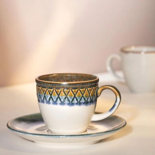 سرویس قهوه خوری 12 پارچه مادام کوکو مدل Antique