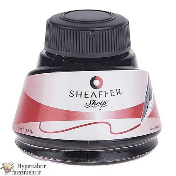 جوهر خودنویس شیفرز ( Sheaffer ) مدل 	 ink حجم 50 میلی لیتر  رنگبندی ( مشکی - قرمز -آبی -قهوه ای- بنفش -سبز -فیروزه ای )