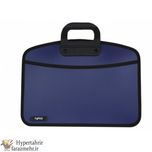 کیف دسته دار مدیران پاپکو (PAPCO)  KH A4-04 رنگبندی ( طوسی تیره - مشکی - یشمی -نقره ای -سرمه ای - زرشکی )