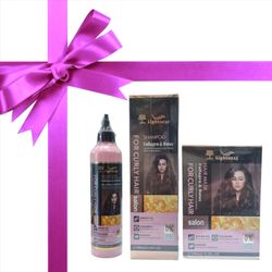 پک کامل مراقبت مو فر لایتنس Lightness اورجینال ماسک و شامپو و کرم مو بسته 3 عددی